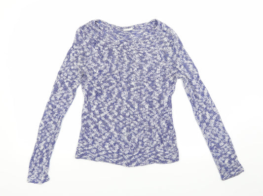 Cubus Womens Blue  Knit Pullover Jumper Size XS