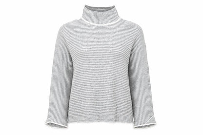 QED London Womens Grey  Knit Pullover Jumper Size M