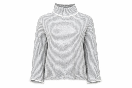 QED London Womens Grey  Knit Pullover Jumper Size M