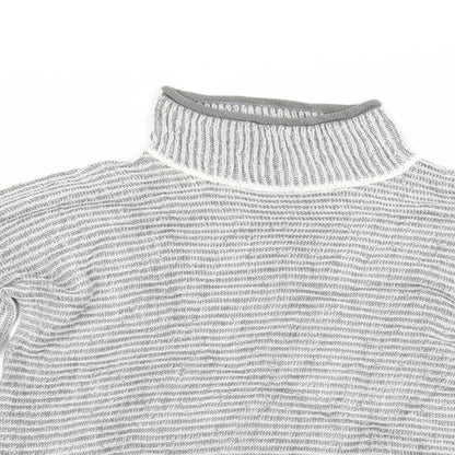QED London Womens Grey  Knit Pullover Jumper Size M
