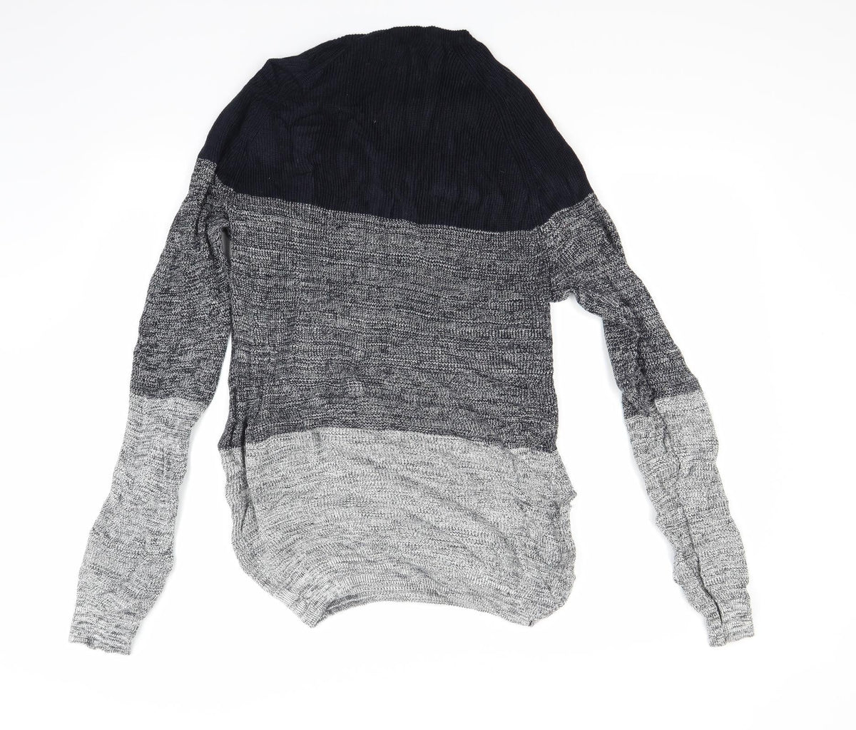 Celio Womens Grey  Knit Pullover Jumper Size M