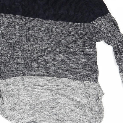 Celio Womens Grey  Knit Pullover Jumper Size M
