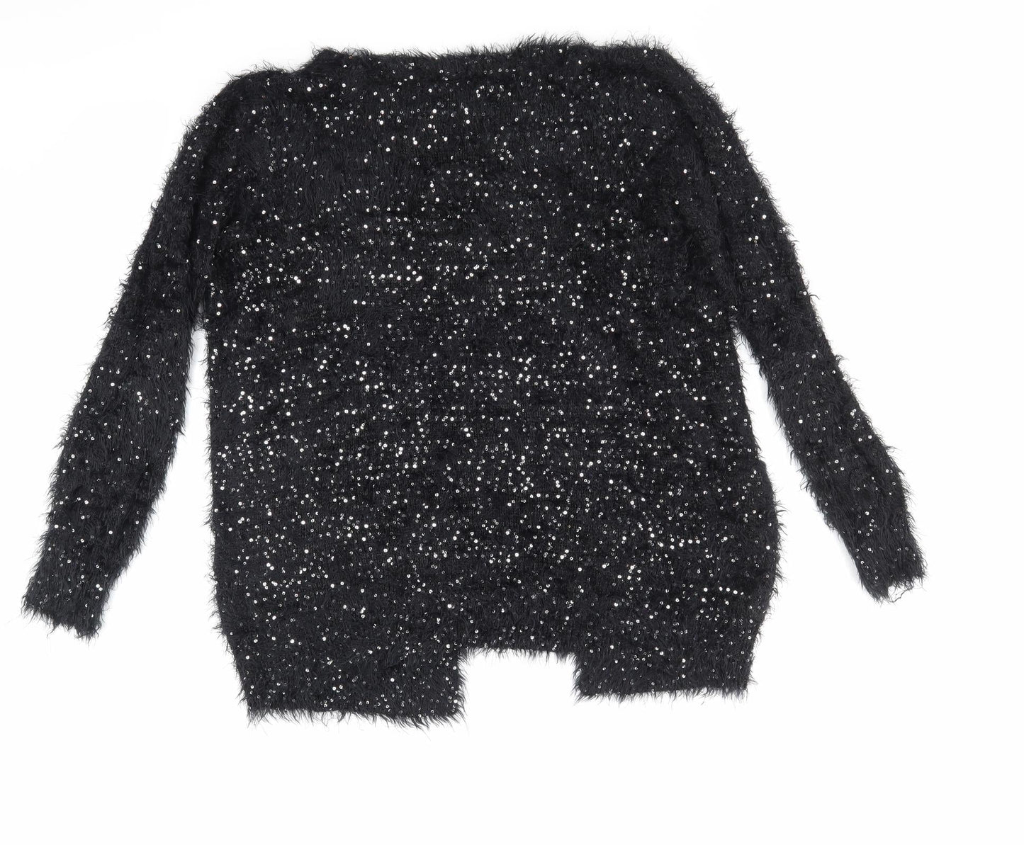 Atmosphere Womens Black  Knit Cardigan Jumper Size 8
