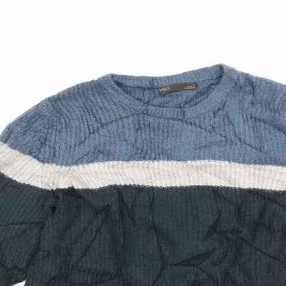 Marks & Spencer Womens Green   Pullover Jumper Size S