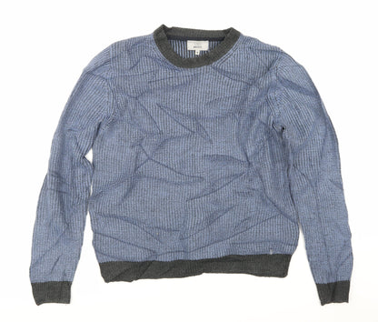 Marks and Spencer Womens Blue   Pullover Jumper Size M