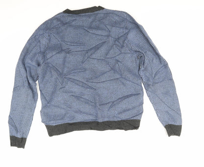 Marks and Spencer Womens Blue   Pullover Jumper Size M