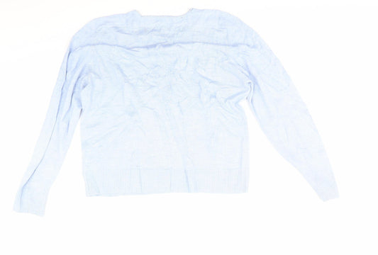 Escorpion Womens Blue   Pullover Jumper Size L