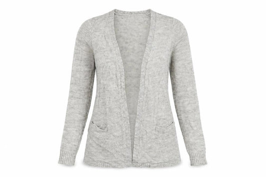 VILA Womens Grey   Cardigan Jumper Size XS