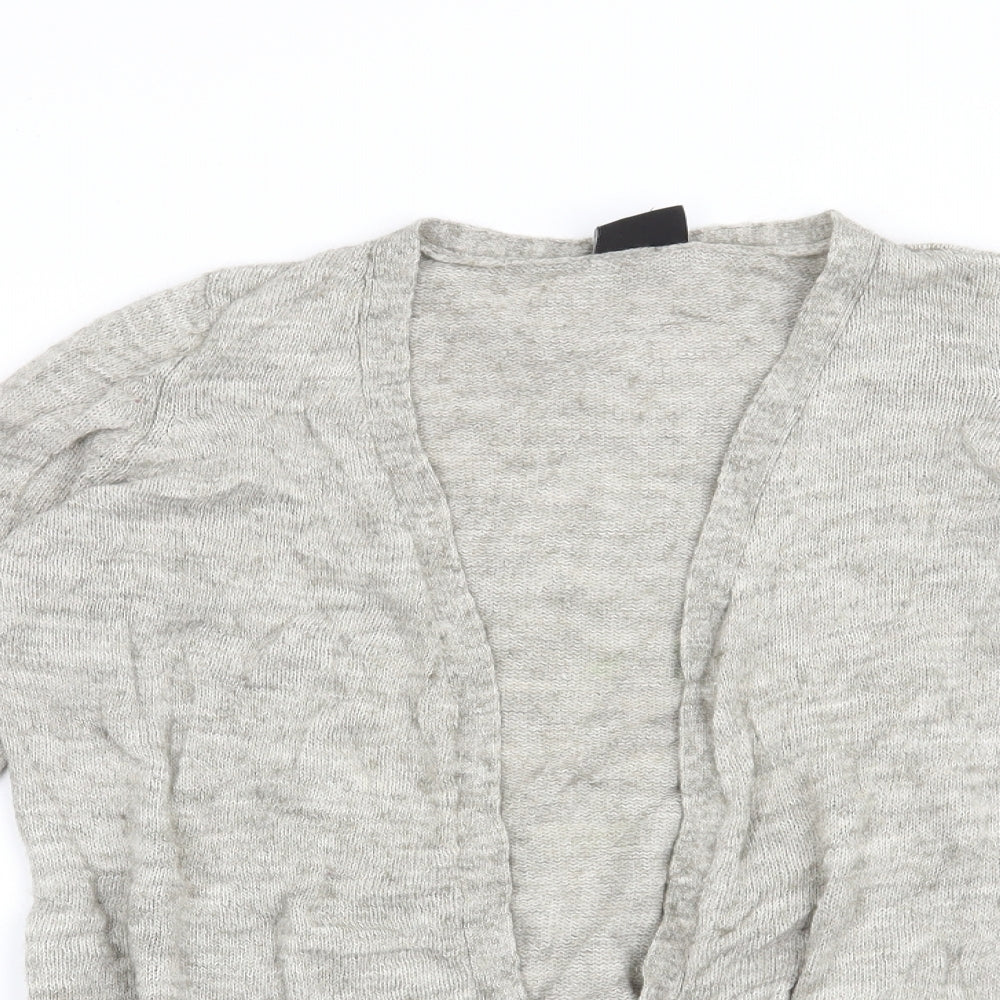 VILA Womens Grey   Cardigan Jumper Size XS