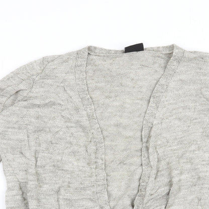 VILA Womens Grey   Cardigan Jumper Size XS