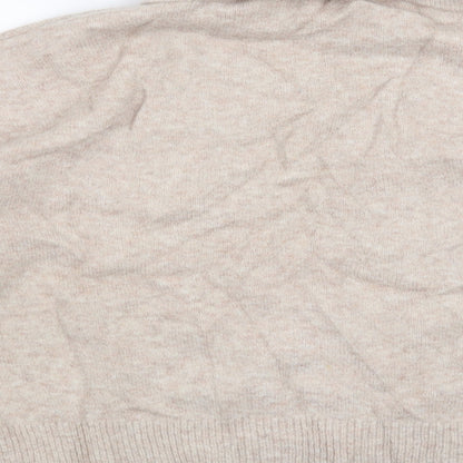 H&M Womens Beige   Pullover Jumper Size M