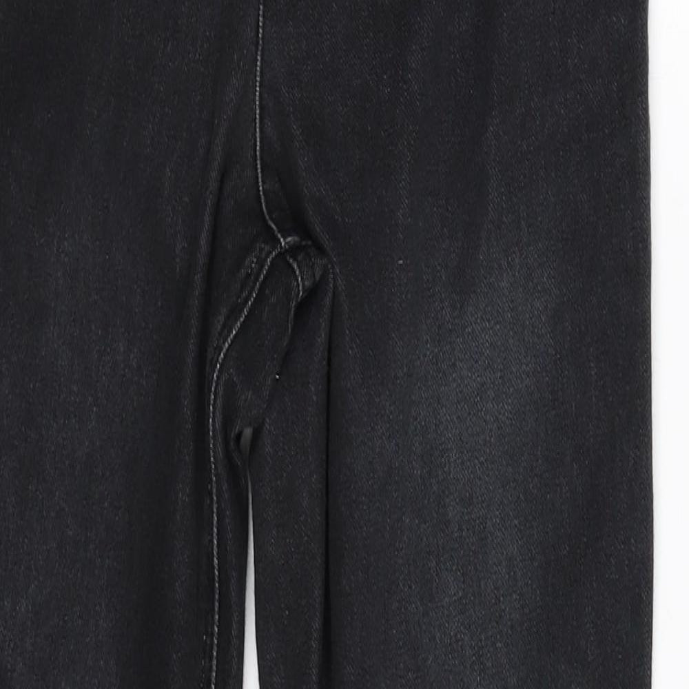 George Womens Black  Denim Jegging Jeans Size 8 L27 in