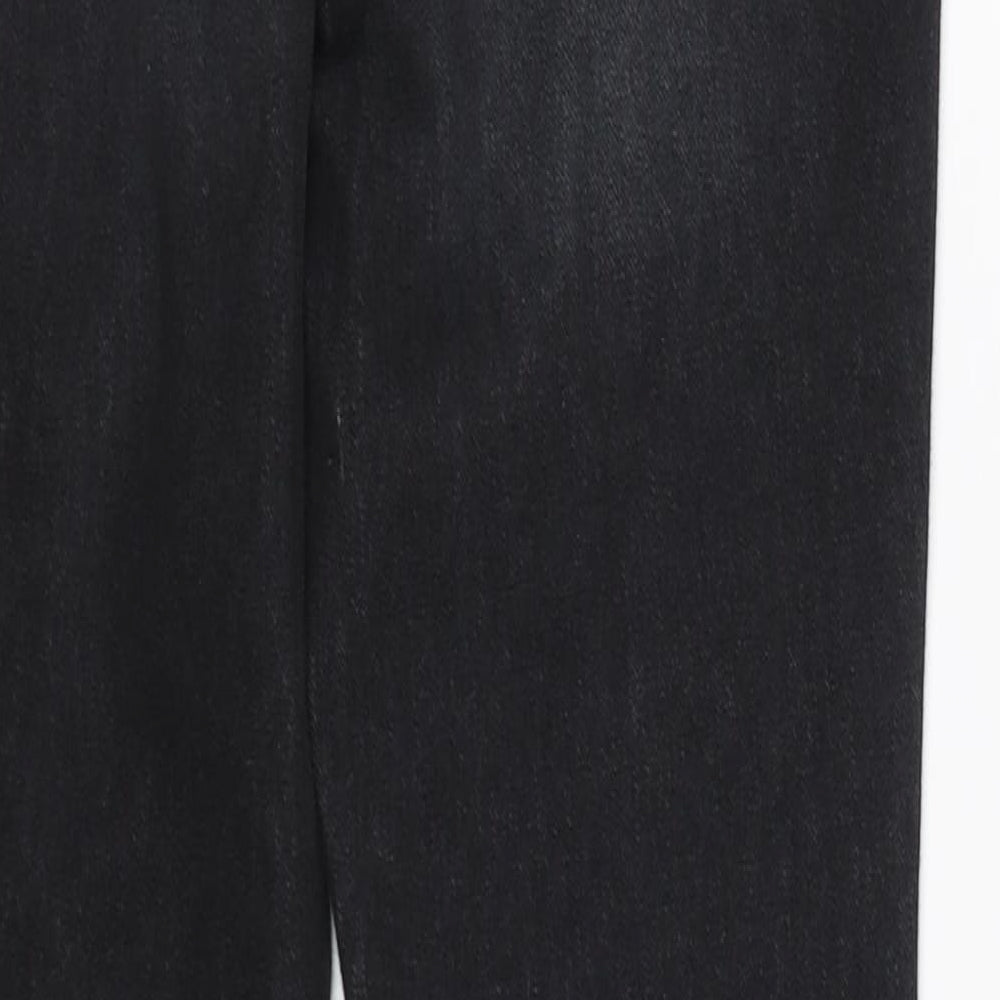 George Womens Black  Denim Jegging Jeans Size 8 L27 in