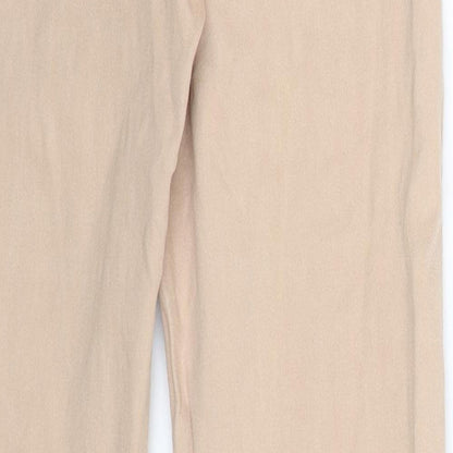 Part Two Womens Beige  Denim Skinny Jeans Size 12 L32 in