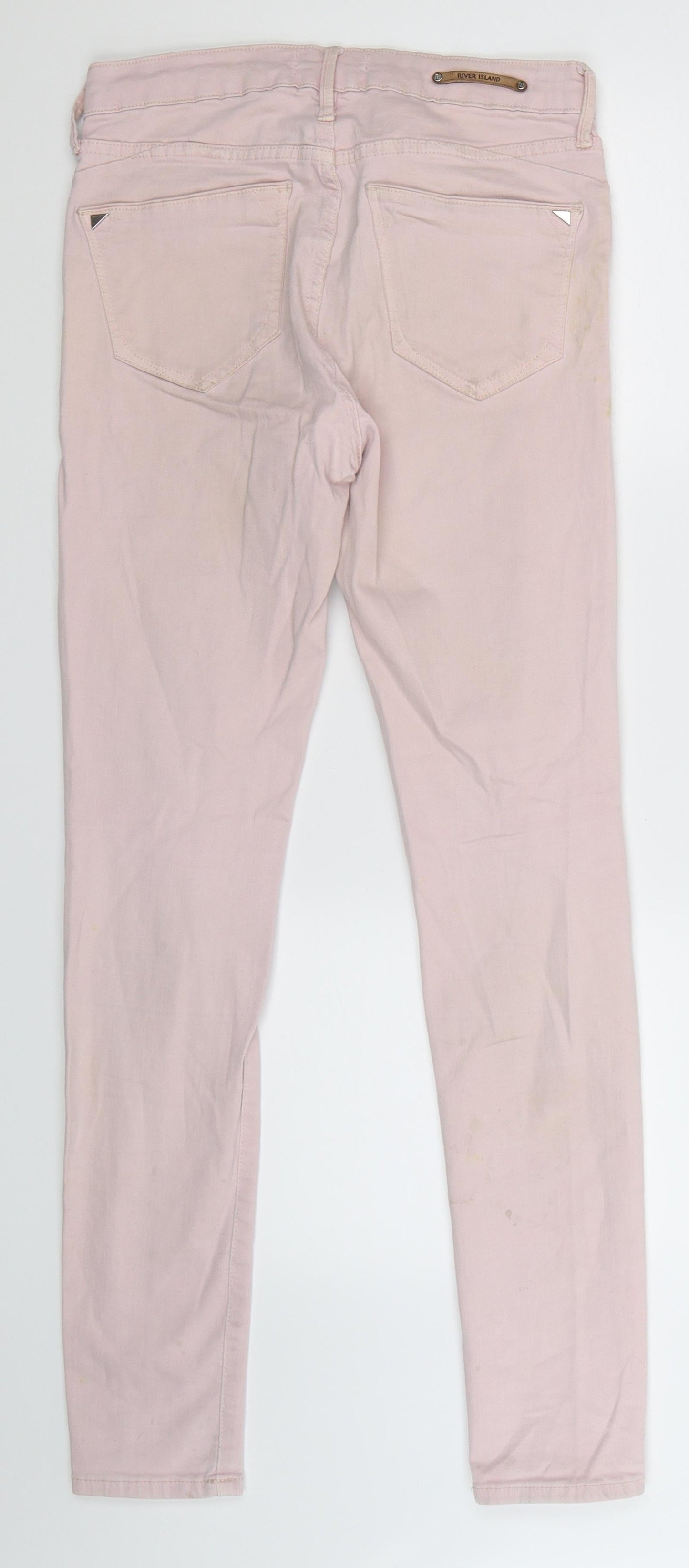 River Island Womens Grey  Denim Jegging Jeans Size 10 L29 in