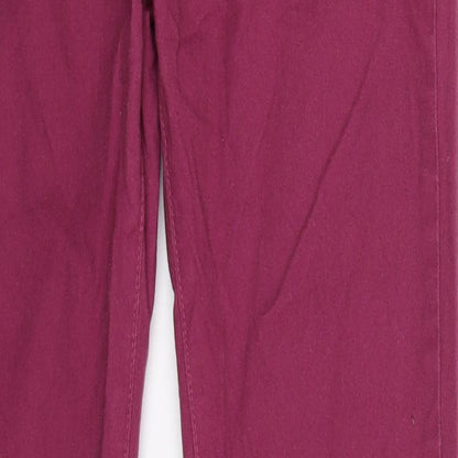 New Looh Girls Purple  Denim Skinny Jeans Size 14 Years