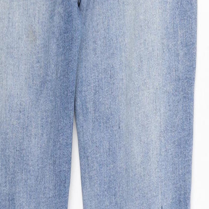 Womens UK Size S Preworn Extra-Slim Fit Skinny Blue Jeans