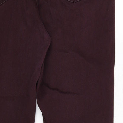 Womens UK Size 36 in Preworn Regular Fit Straight Brown Jeans