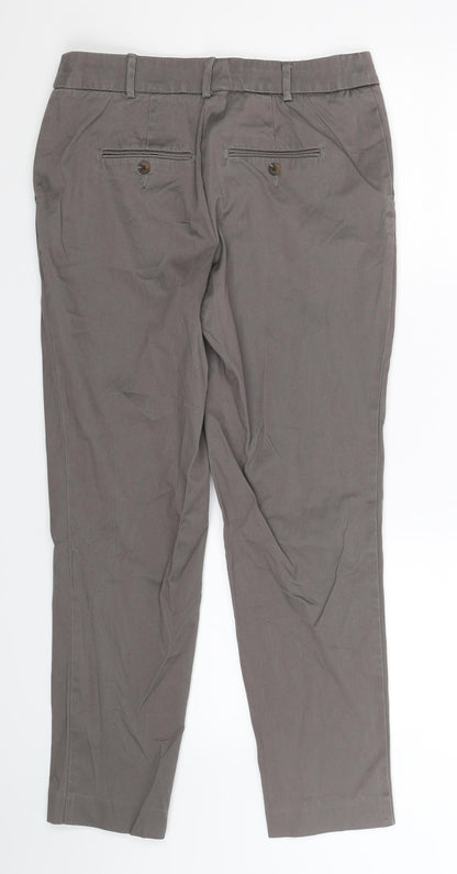 Womens UK Size 10 NEXT Extra-Slim Fit  Grey Trousers
