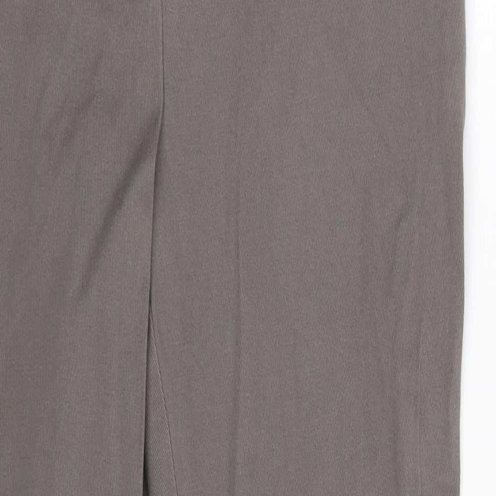 Womens UK Size 10 NEXT Extra-Slim Fit  Grey Trousers