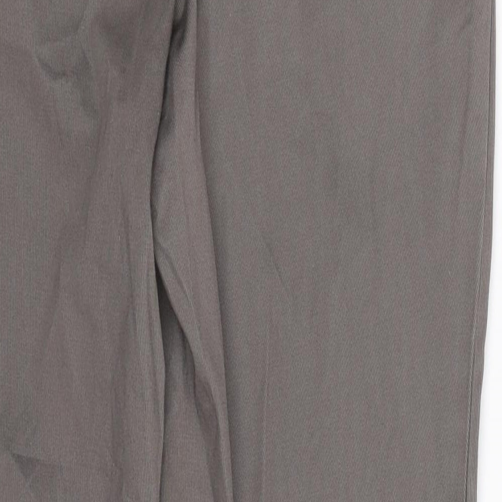 Womens UK Size 10 NEXT Extra-Slim Fit  Grey Trousers