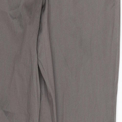 Womens UK Size 10 NEXT Extra-Slim Fit  Grey Trousers