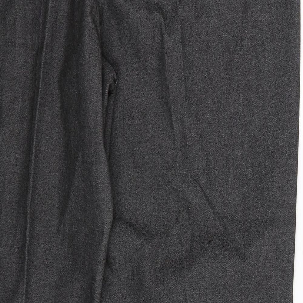 Debenhams Womens Grey   Dress Pants Trousers Size 14 L29 in