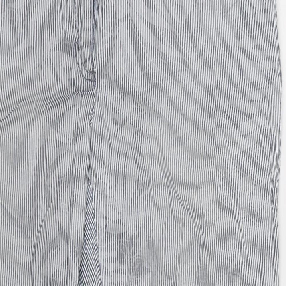Womens UK Size 32 in ZERRES Regular Fit  Blue Trousers