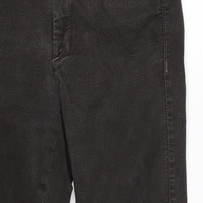 Womens UK Size 28 in Bonita Slim Fit Cropped Grey Jeans