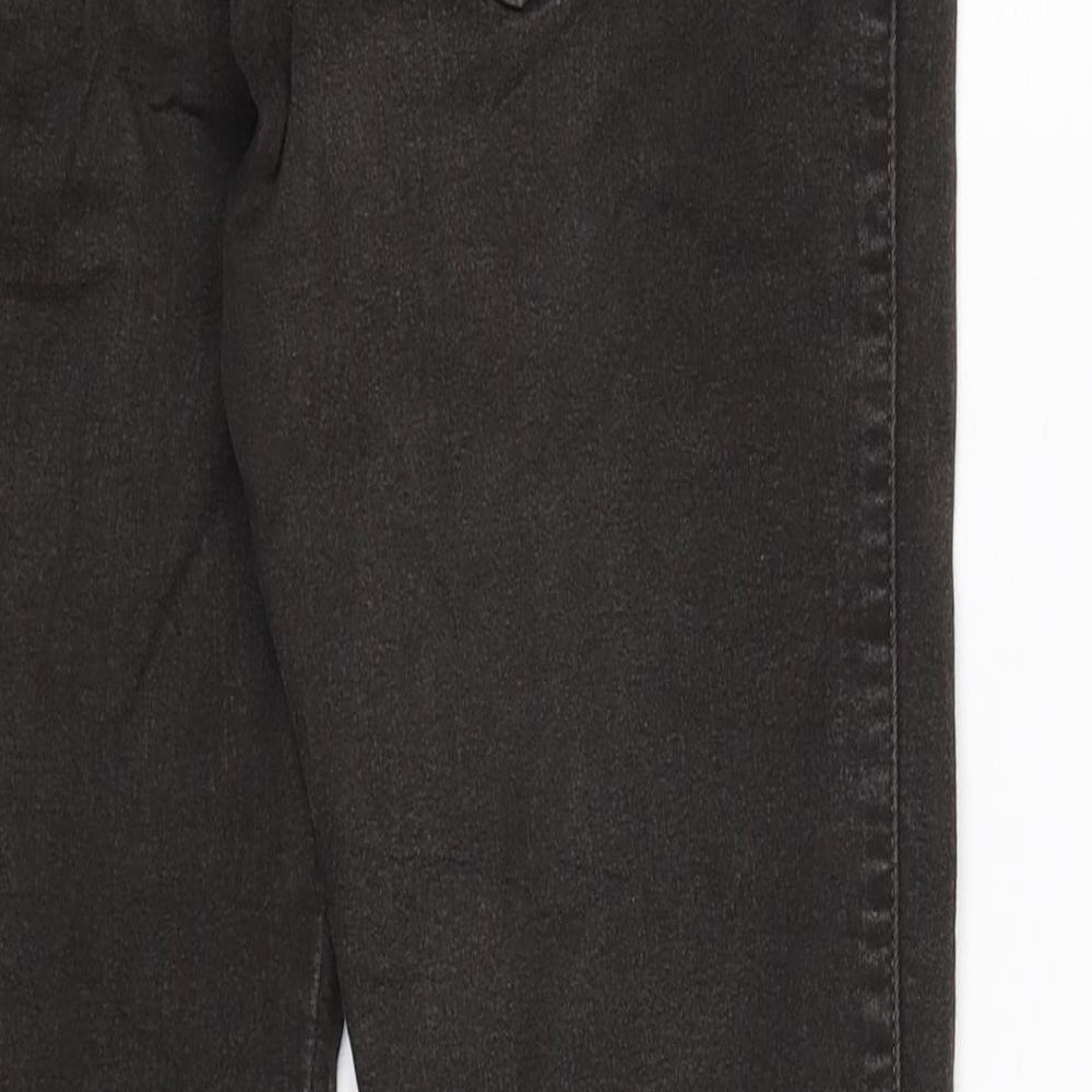 Womens UK Size 28 in Bonita Slim Fit Cropped Grey Jeans