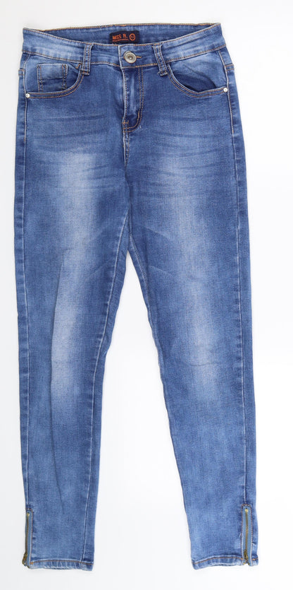 Womens UK Size 30 in Miss RJ Extra-Slim Fit Skinny Blue Jeans