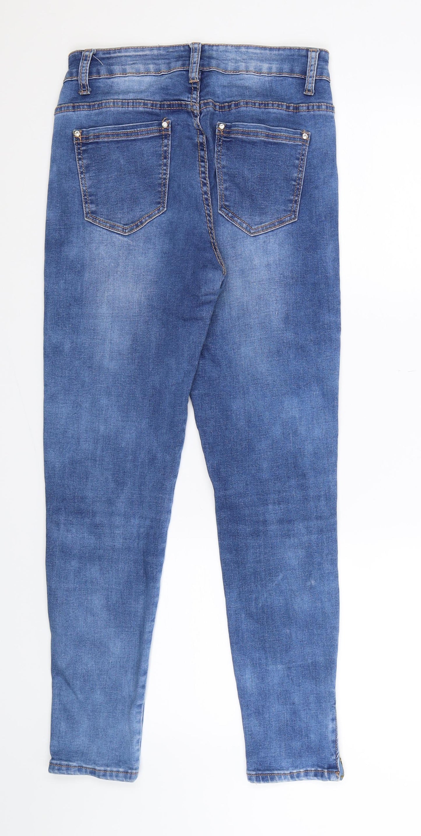 Womens UK Size 30 in Miss RJ Extra-Slim Fit Skinny Blue Jeans
