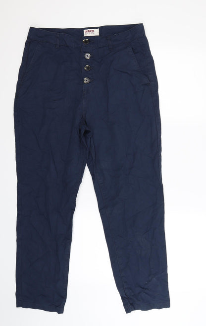 Dobber Womens Blue   Chino Trousers Size 32 in L27 in