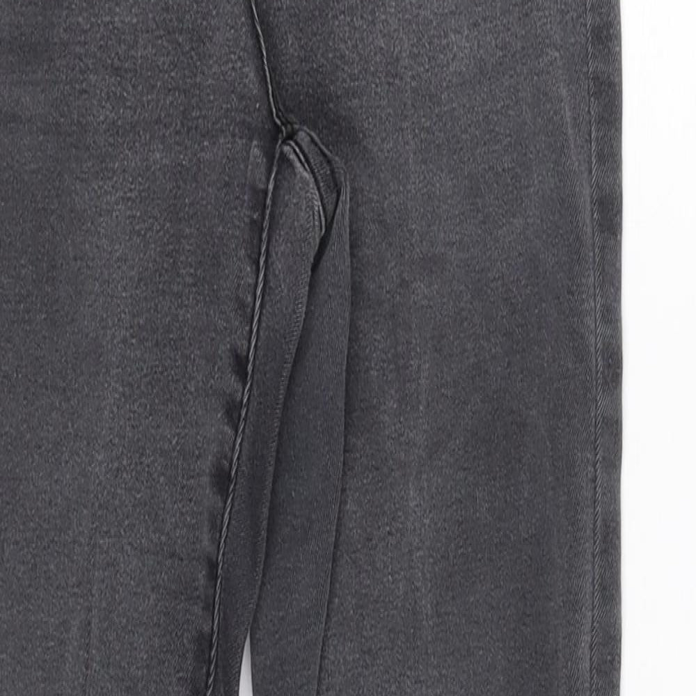 Denim Co Womens Grey  Denim Jegging Jeans Size 6 L25 in