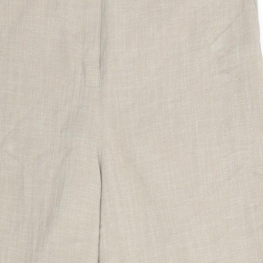 Womens UK Size 16 Brandtex Regular Fit  Beige Trousers