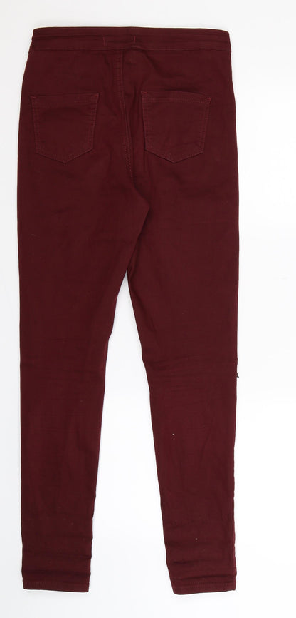 Womens UK Size 10 Portobello Extra-Slim Fit Jegging Brown Jeans
