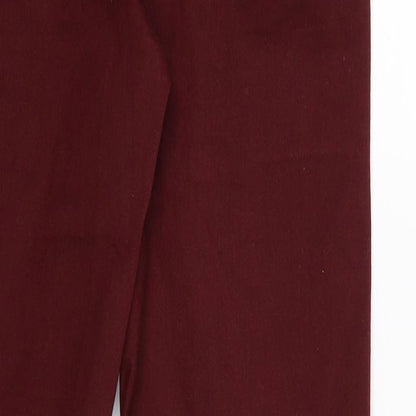 Womens UK Size 10 Portobello Extra-Slim Fit Jegging Brown Jeans