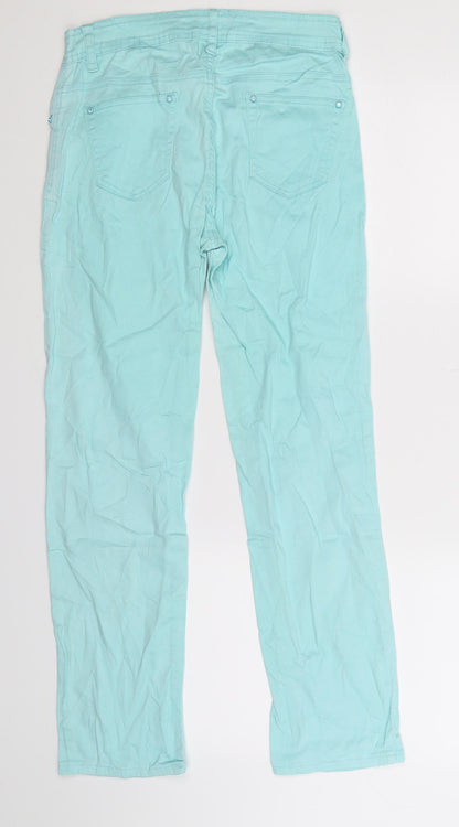 Womens UK Size S My Christy Slim Fit Jegging Green Jeans