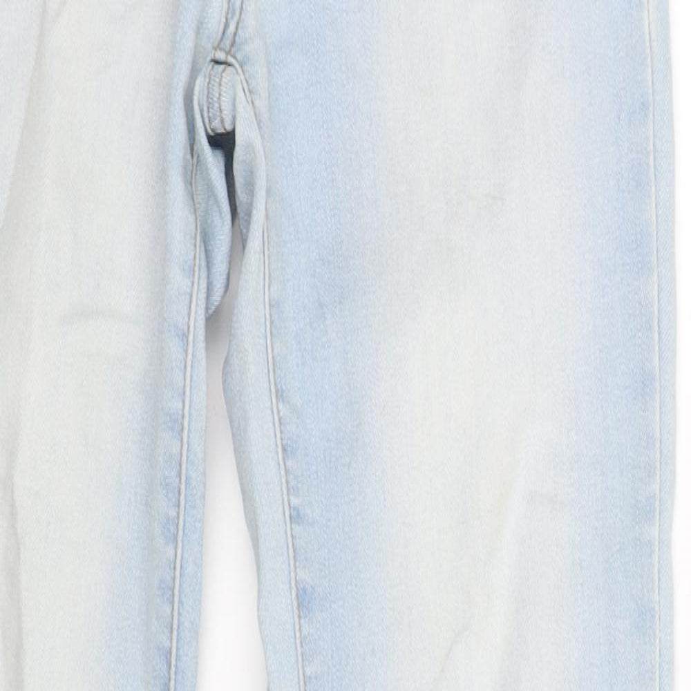 New Look Womens Blue  Denim Skinny Jeans Size 6 L28 in