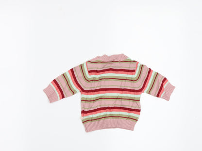 NAME IT Girls Pink   Pullover Jumper One Size