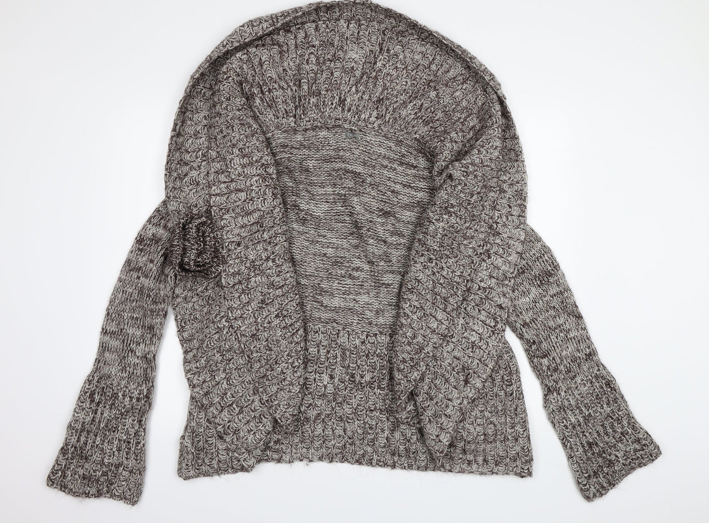 United Nations Womens Brown   Cardigan Jumper Size S