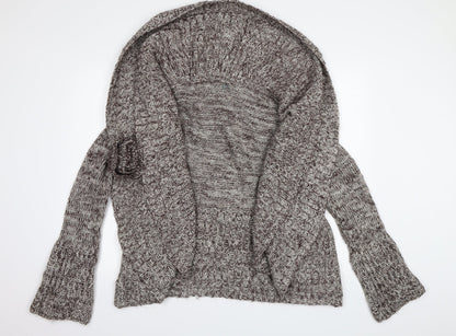 United Nations Womens Brown   Cardigan Jumper Size S