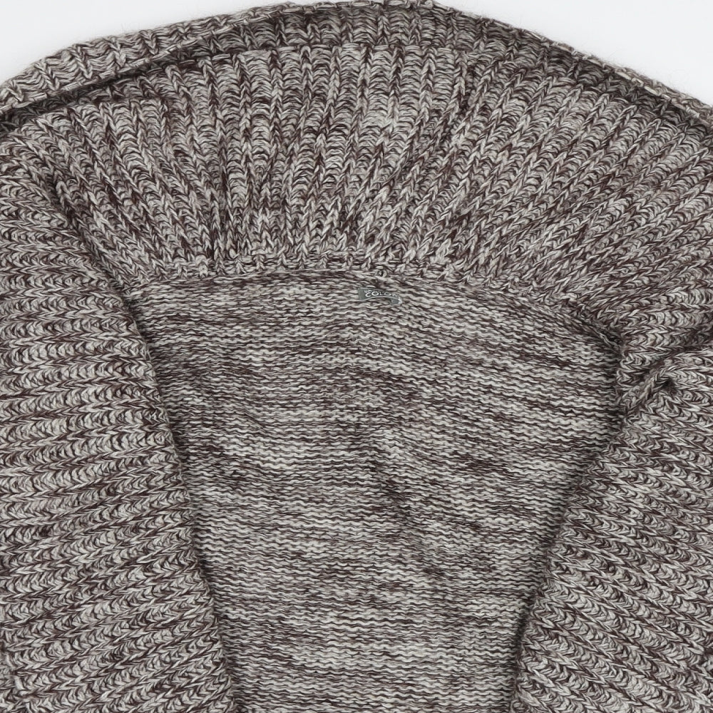 United Nations Womens Brown   Cardigan Jumper Size S