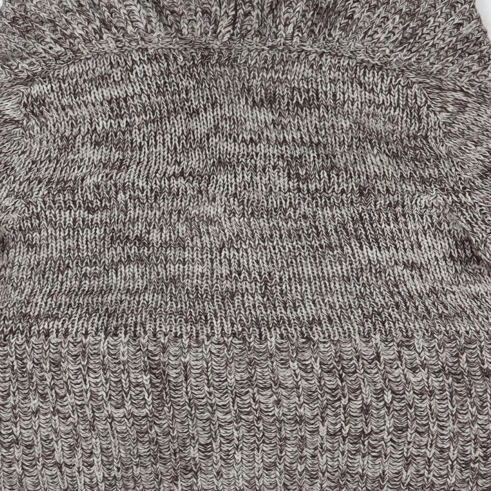 United Nations Womens Brown   Cardigan Jumper Size S