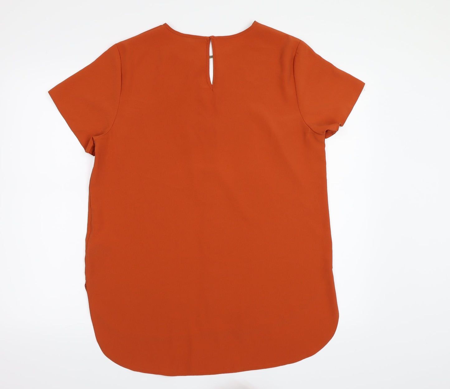 Womens UK Size 14 NEWLOOK Brown Basic Blouse