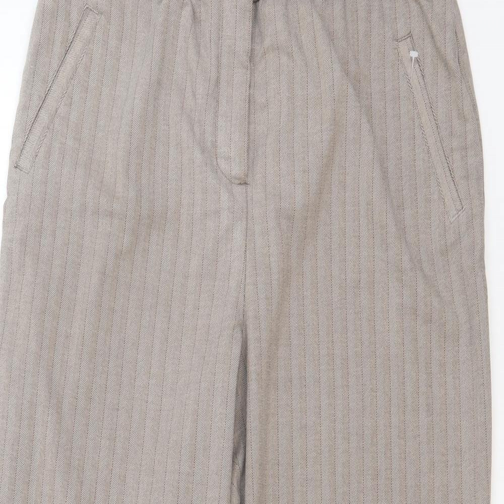 Womens UK Size 16 Magi Regular Fit  Beige Trousers
