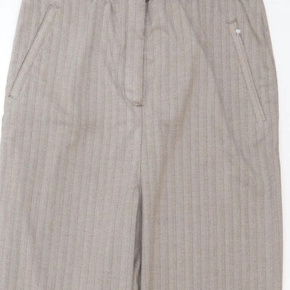 Womens UK Size 16 Magi Regular Fit  Beige Trousers