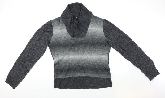 H&M Mens Grey   Pullover Jumper Size L