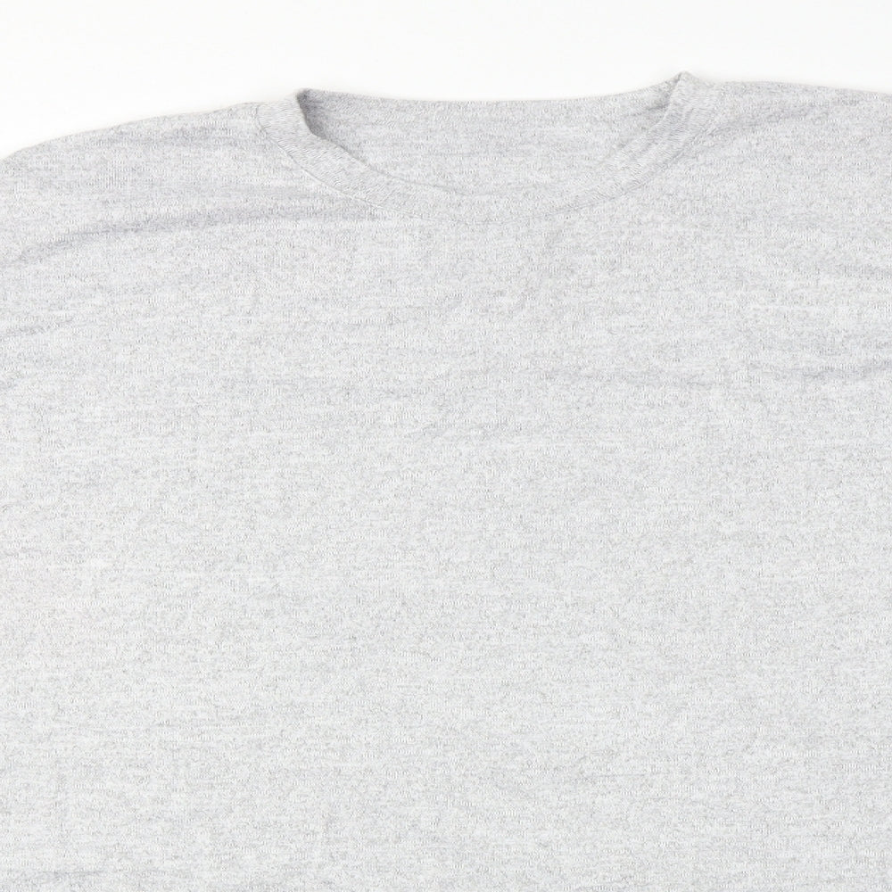 F&F Womens Grey   Basic T-Shirt Size 16