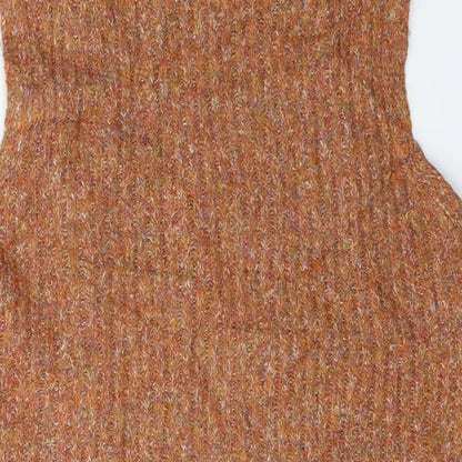 F&F Womens Orange   Cardigan Jumper Size 16